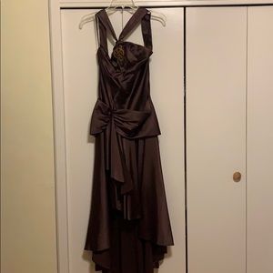 Brown Evening Dress